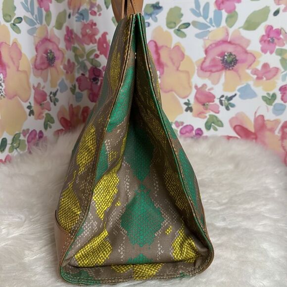 💯Authentic Tory Burch Ela Tote Multi Color🍀 - Picture 5 of 16